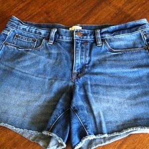J. CREW denim shorts.